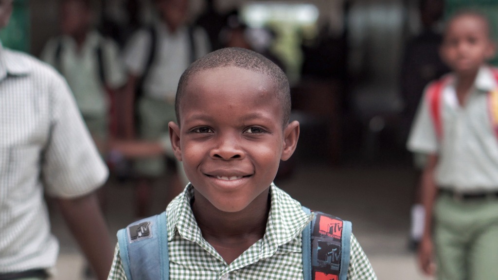 Tanzanian students